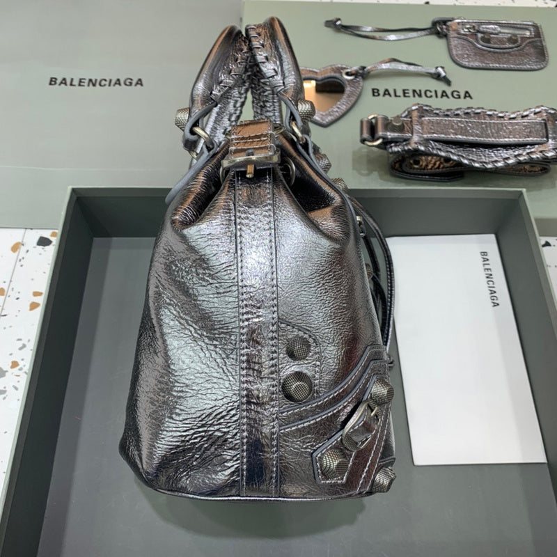 Chic Vegan Leather Handbag - Versatile Everyday Design | Women's Fashion Handbag #311 - back view (image 4) of designer-inspired handbag