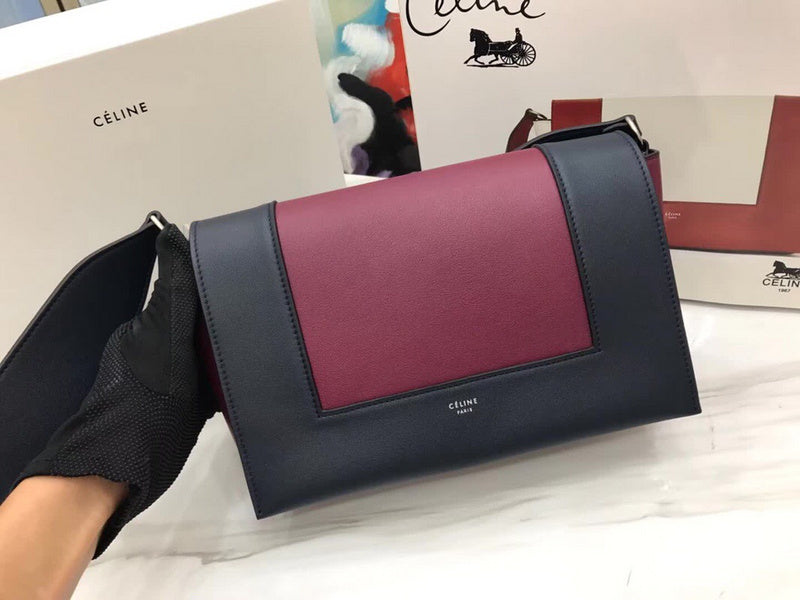 Side profile of everyday-luxe structured women's handbag – women's premium purse