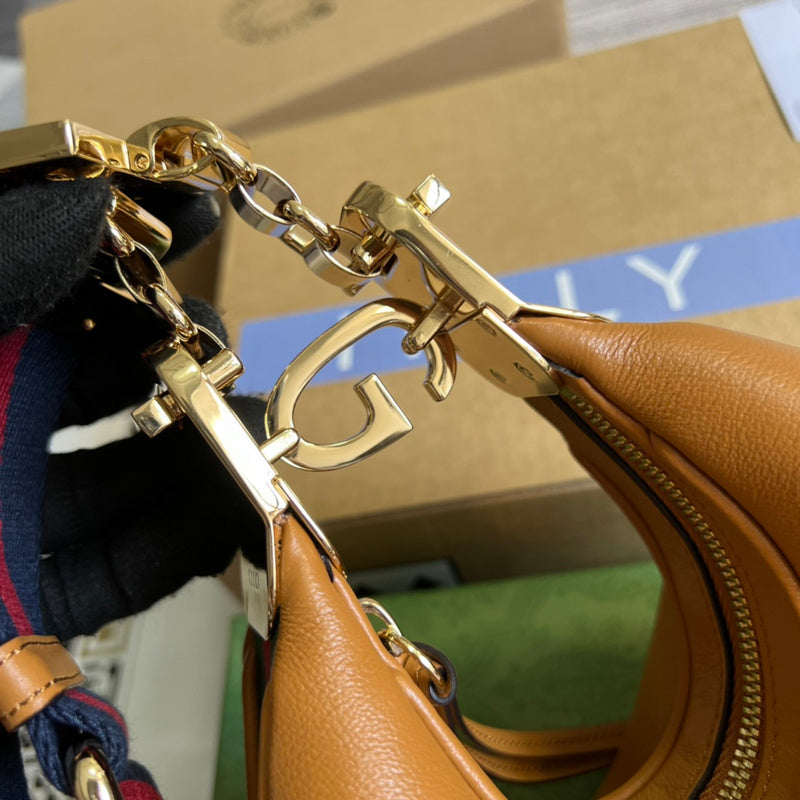 Back view of classic statement women's handbag – women's luxury accessory