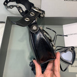 Timeless Premium PU Leather Handbag - Premium Craftsmanship Detailing | Women's Fashion Handbag #390 - back view (image 4) of designer-inspired handbag