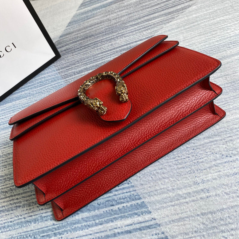 Back view of statement elevated women's handbag – women's designer-style accessory