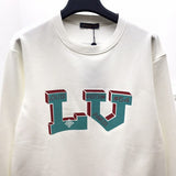 Front view of Louis Vuitton luxury clothing with runway-inspired design