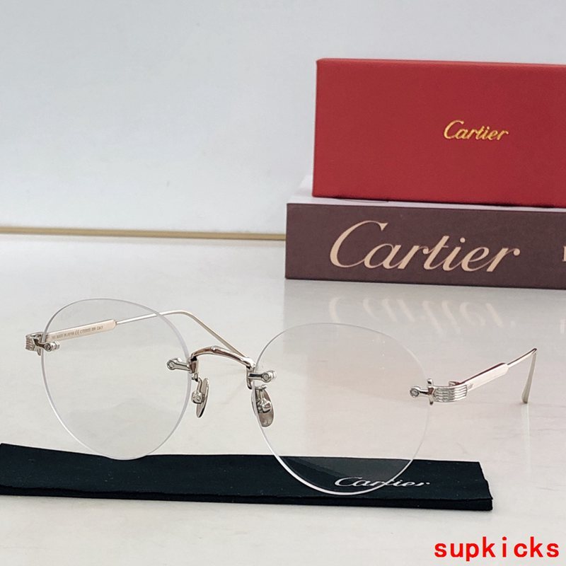 Full view of Cartier unisex sunglasses