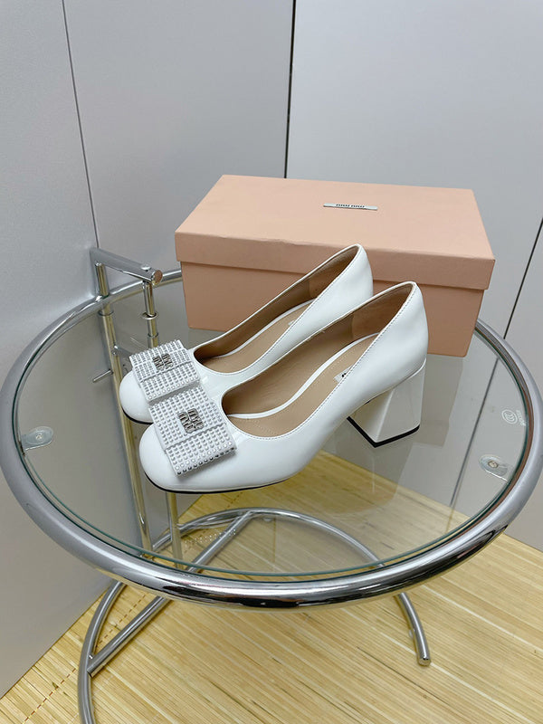 Miu Miu luxury shoes side view — premium authentic designer style