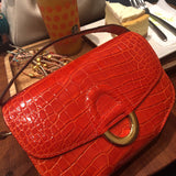 Close-up detail of curated bag design