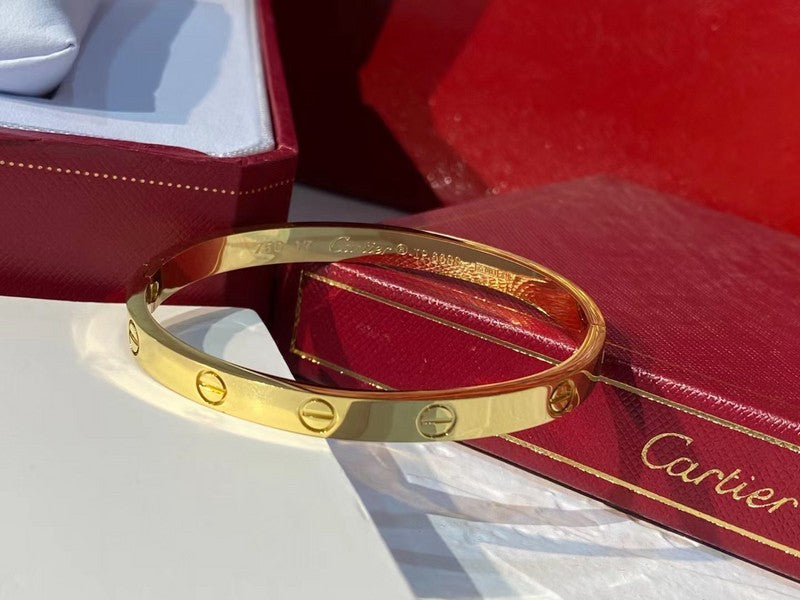 Close-up detail view of Cartier unisex jewelry piece