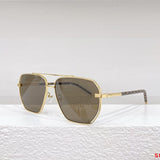 Side view of Louis Vuitton unisex sunglasses