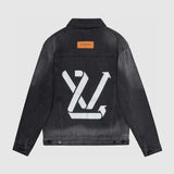 Front view of Louis Vuitton luxury clothing with relaxed-fit cut