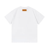 Side profile of Louis Vuitton cotton t-shirt with relaxed-fit cut