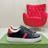 Gucci Luxury sneakers in tonal black chunky sole construction front view
