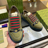 Gucci classic monochrome luxury sneakers view 9 cushioned comfort fit