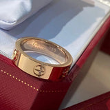 Close-up detail view of Cartier unisex jewelry piece