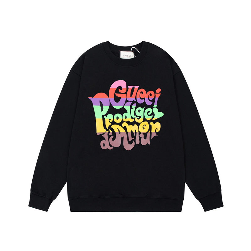 Back view of Gucci luxury clothing with relaxed-fit cut