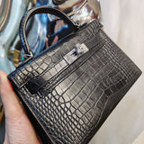 Modern bag shown from front angle