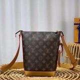Interior view of classic signature women's handbag – women's designer-style accessory
