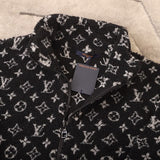Back view of Louis Vuitton luxury clothing with relaxed-fit cut