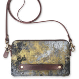 Ziva's Charm clutch bag – side angle view (one versatile size)