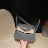 Close-up detail of tailored bag design