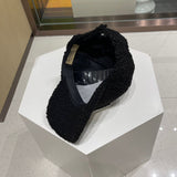 Side view of Burberry unisex cap