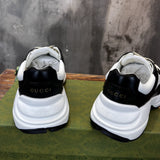 Gucci sneakers detailed view showing premium designer craftsmanship