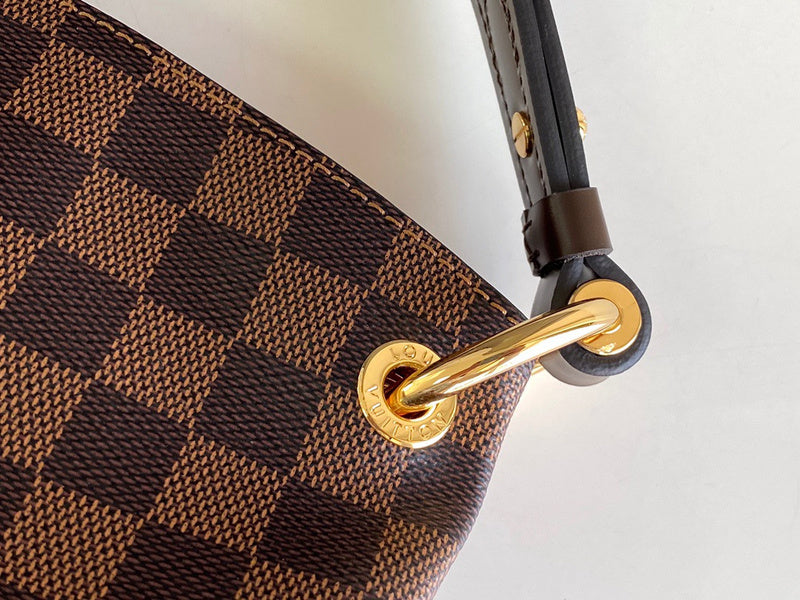 Top view of signature sleek women's handbag – women's luxury handbag
