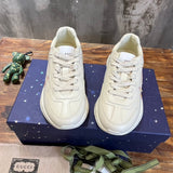 Gucci bold contrast luxury sneakers view 10 sleek tonal finish