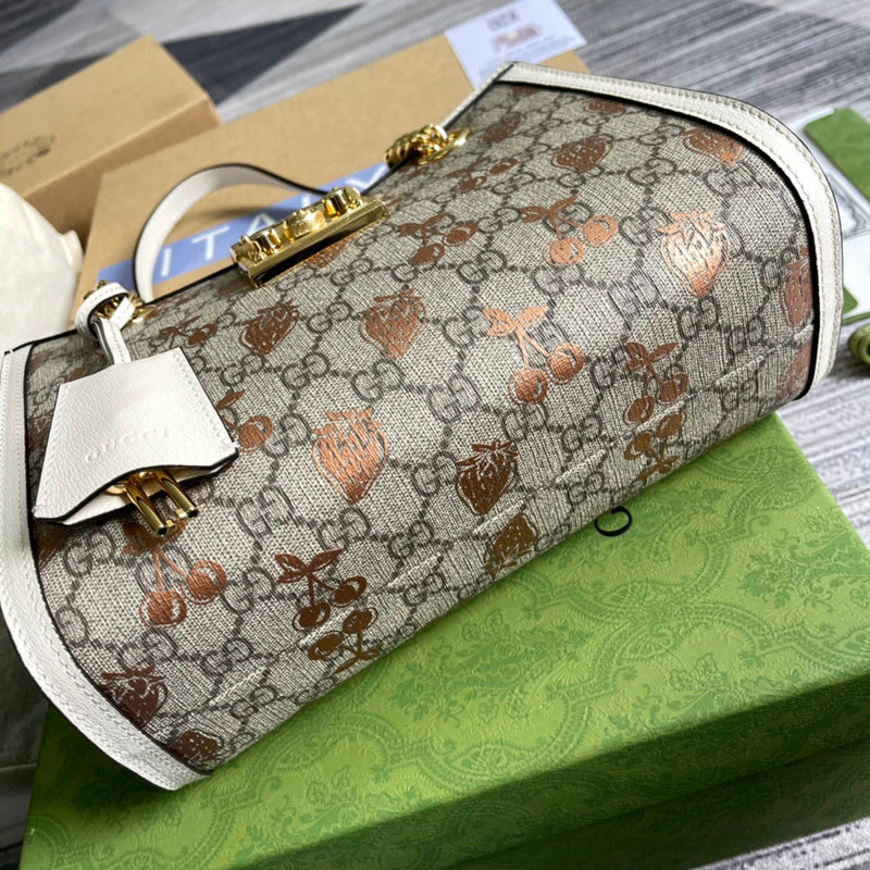 Back view of everyday-luxe classic women's handbag – women's premium purse