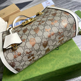 Back view of everyday-luxe classic women's handbag – women's premium purse