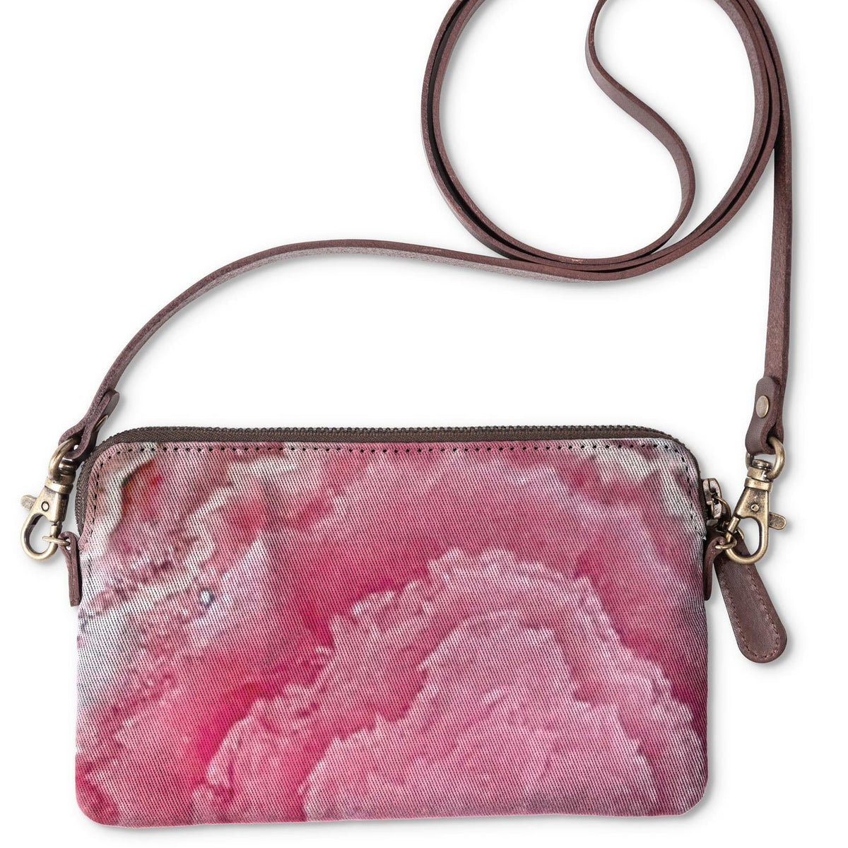 Ziva's Charm clutch bag – front view (one versatile size)