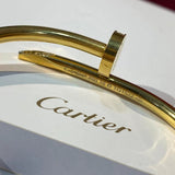 Angled view of Cartier unisex jewelry piece