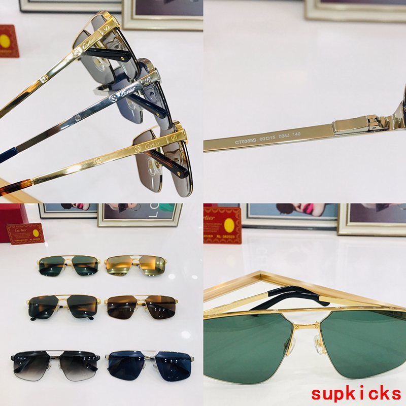 Lifestyle view of Cartier unisex sunglasses