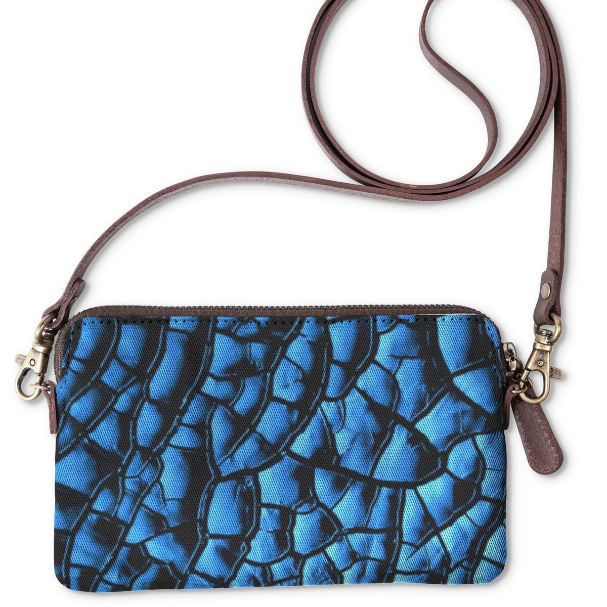 Ziva's Charm clutch bag – front view (one versatile size)