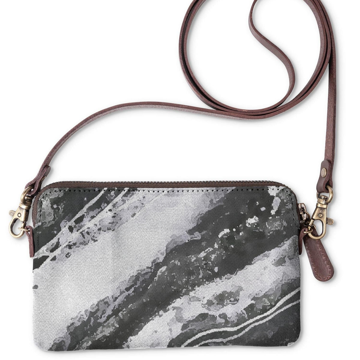Ziva's Charm clutch bag – front view (one versatile size)