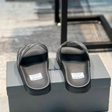 Balenciaga Red Platform Sandals - Back View