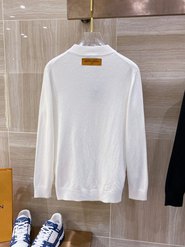 Side profile of Louis Vuitton luxury clothing with streetwear-inspired cut