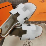 Hermes sandals Style 108 - close-up of premium designer craftsmanship