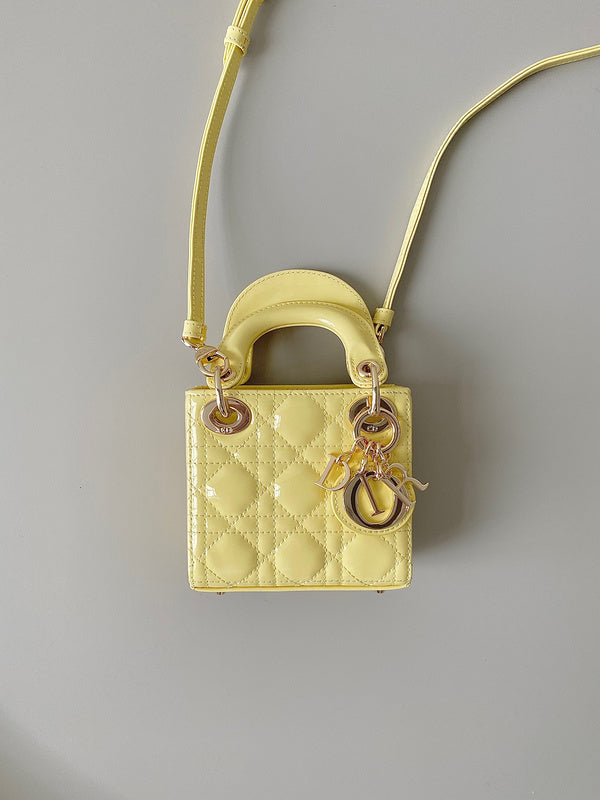 Top view of structured signature women's handbag – women's designer-style accessory