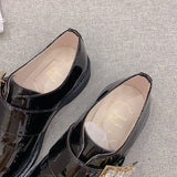 Side profile view of Roger Vivier luxury piece style No.090