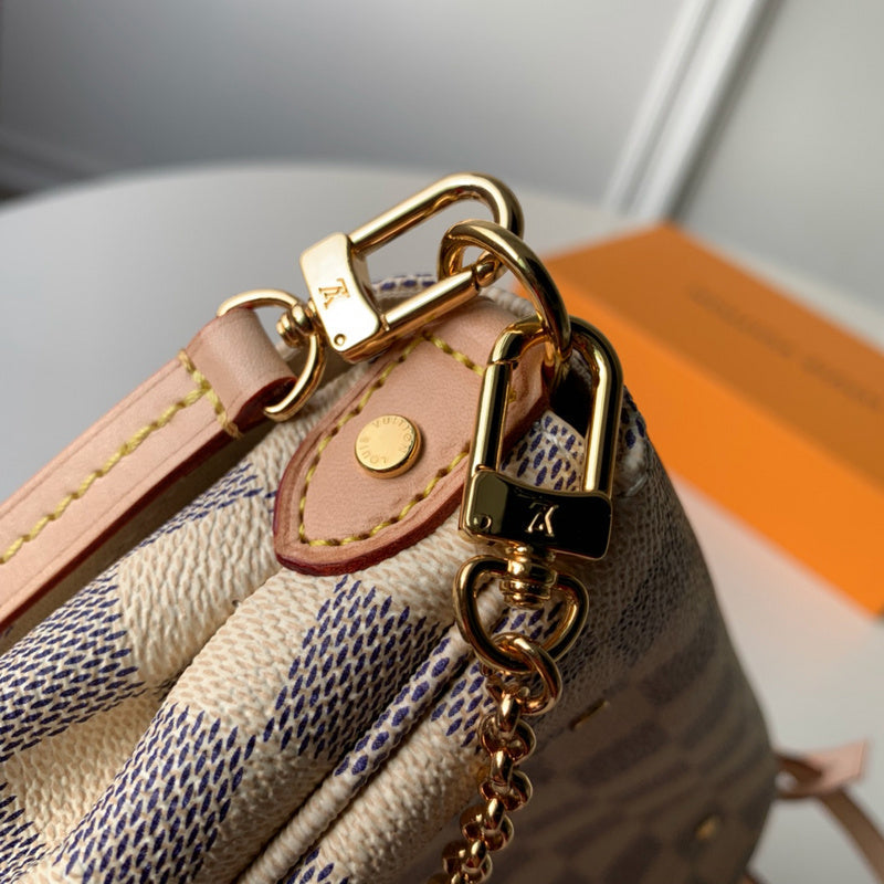 Side profile of classic elevated women's handbag – women's everyday handbag