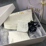 Dior shoes Style 029 - texture and material detail (alternate angle)