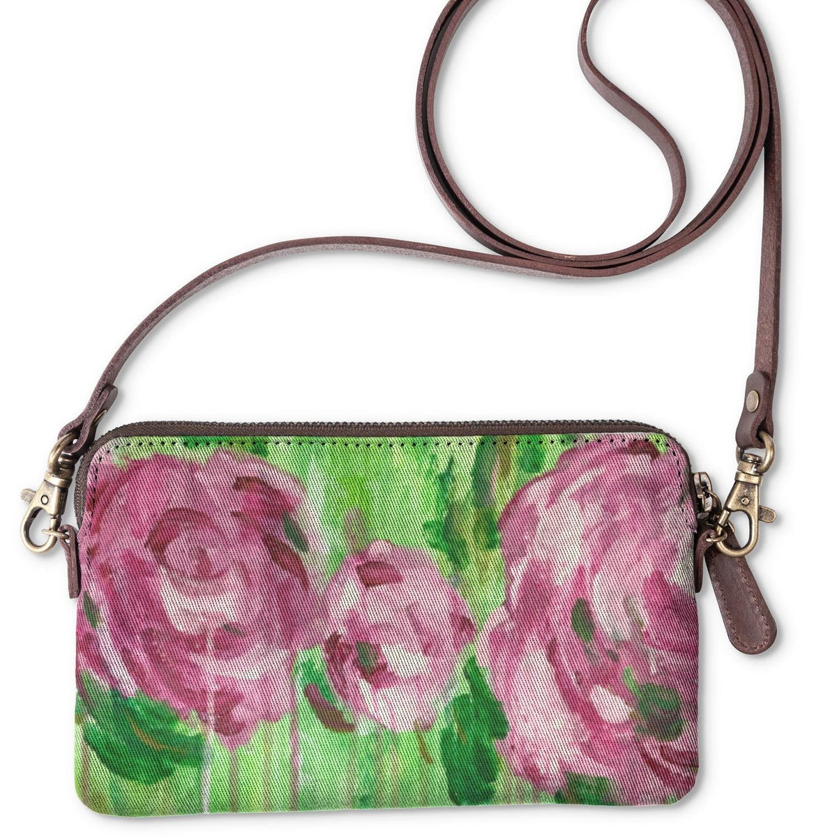Ziva's Charm clutch bag – front view (one versatile size)