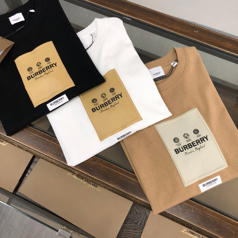 Burberry t-shirt detail view — premium authentic designer style