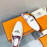 Hermes sandals Style 169 - logo and branding close-up