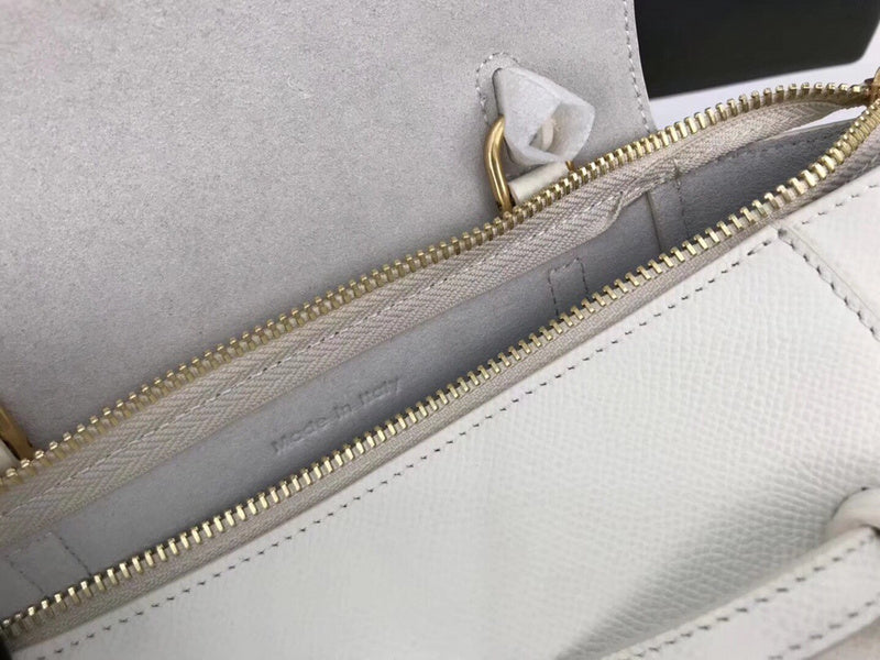 Side profile of everyday-luxe modern women's handbag – women's designer-style accessory