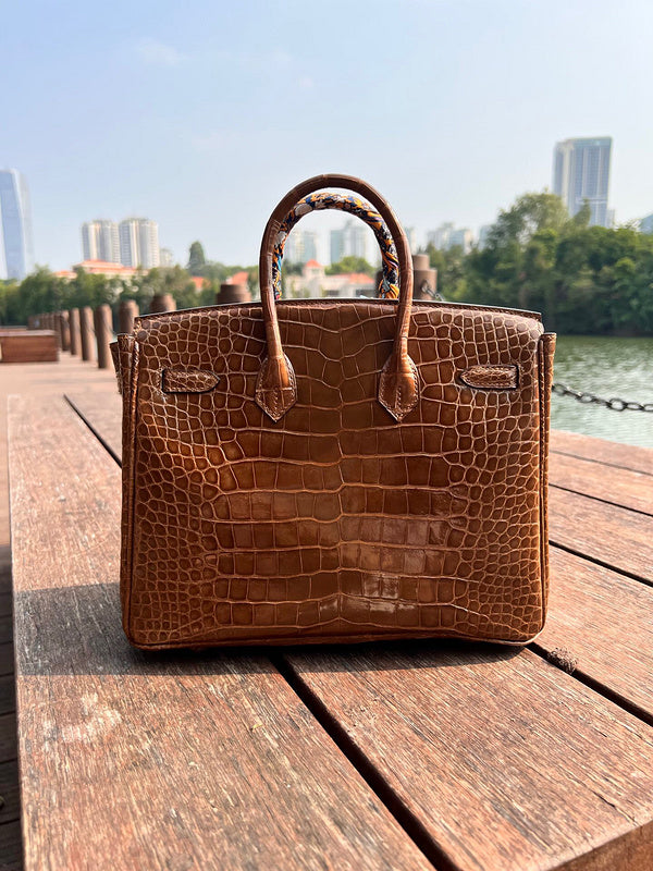 Graceful bag shown from front angle