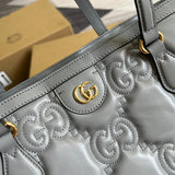 Back view of everyday-luxe sleek women's handbag – women's luxury accessory