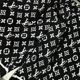 Front view of Louis Vuitton cotton t-shirt with label-forward styling