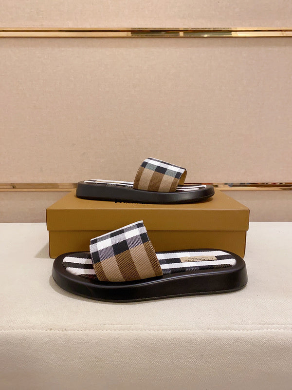 Burberry shoes Style 023 - back heel detail