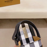 Burberry White Bow-Detail Flats - Sole Detail View