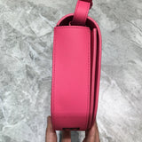 Chic Vegan Leather Handbag - Understated Luxury Look | Women's Designer-Inspired Purse #820 - back view (image 4) of designer-inspired handbag